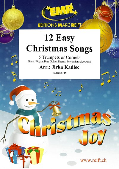 DL: J. Kadlec: 12 Easy Christmas Songs, 5Trp/Kor