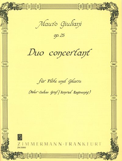 M. Giuliani: Duo Concertant Op 25