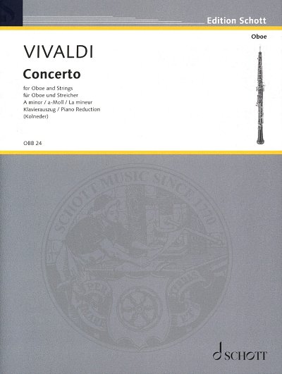 A. Vivaldi: Concerto a-Moll RV 461/PV 42 , ObStrBc (KASt)