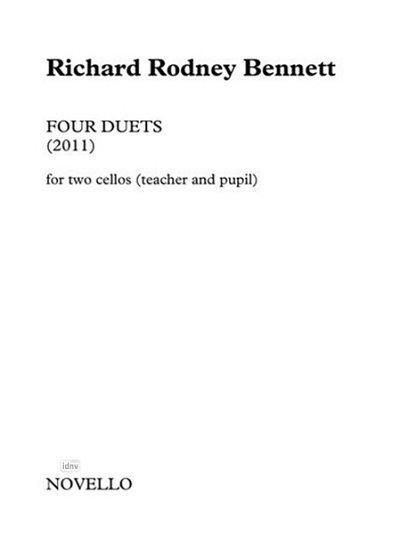 R.R. Bennett: Four Duets For Two Cellos - Parts (Bu)