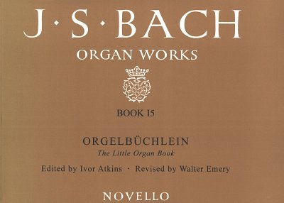 J.S. Bach: ORGELWERKE BAND 15, Org