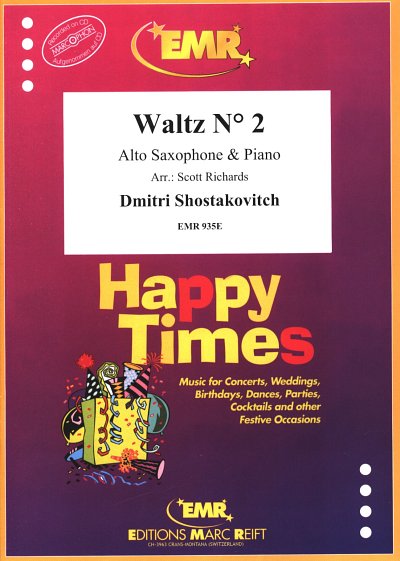 D. Schostakowitsch: Waltz N  2, ASaxKlav (Pa+St)