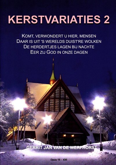 G.J. van de Werfhors: Kerstvariaties 2, Org