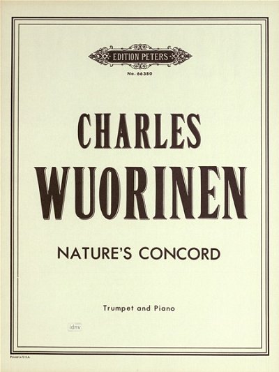 C. Wuorinen et al.: Nature's Concord (1969)