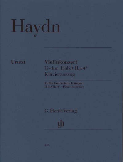 J. Haydn: Violinkonzert G-Dur Hob.VIIa:4, VlOrch (KASt)