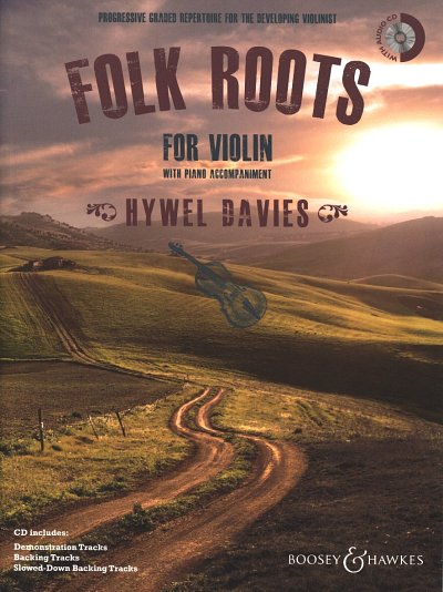 H. Davies: Folk Roots for Violin, VlKlav (Bu+CD)