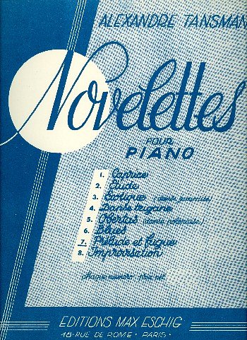 A. Tansman: Novelettes pour Piano No. 7 Prelude, Klav