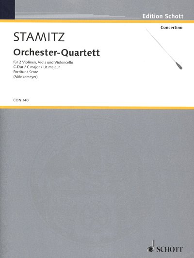 C. Stamitz: Orchester-Quartett , 2VlVaVc (Part.)