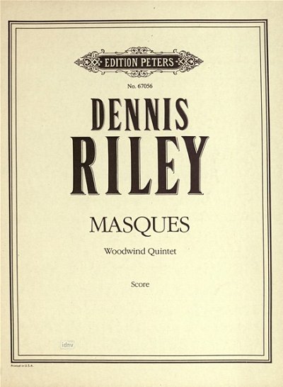 D. Riley i inni: Masques (1982)