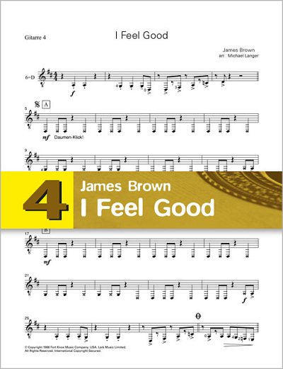 J. Brown: I Feel Good, 4Git
