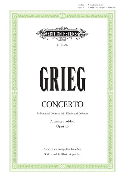 E. Grieg: Piano Concerto in A minor Op. 16