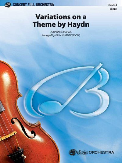 J. Haydn: Variations on a Theme by Haydn, Sinfo (Pa+St)