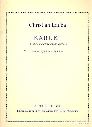 C. Lauba: Kabuki -16ème Etude (Bu)