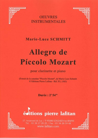 Allegro de Piccolo Mozart, KlarKlv (KlavpaSt)