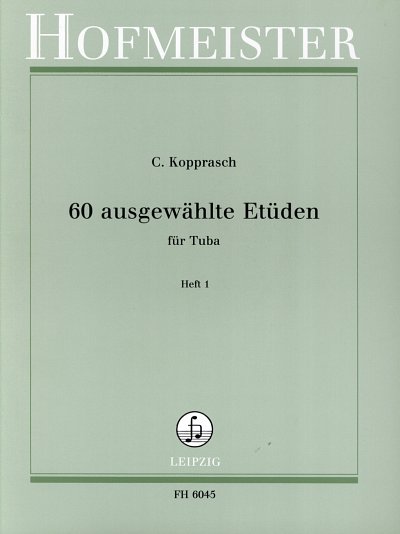 G. Kopprasch: 60 ausgewählte Etüden 1, Tb