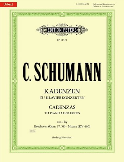 C. Schumann: Kadenzen zu Klavierkonzerten, Klav