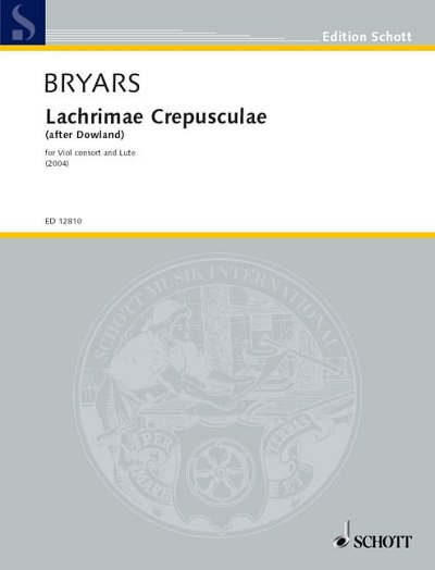 DL: G. Bryars: Lachrimae Crepusculae (Pa+St)