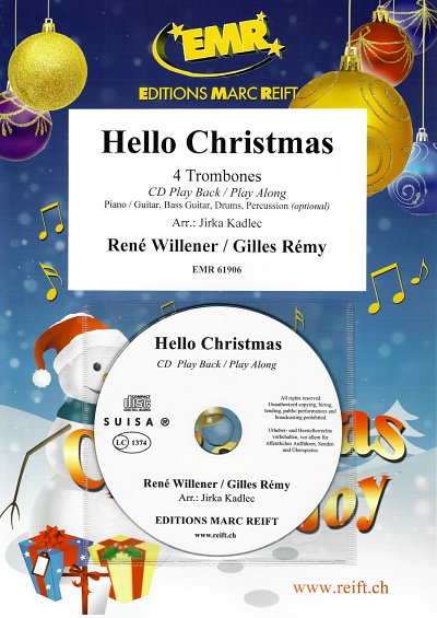 R. Willener: Hello Christmas, 4Pos (+CD)