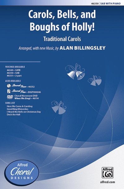 A. Billingsley: Carols, Bells, and Boughs o, Gch3Klav (Chpa)