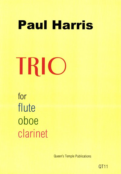 P. Harris: Trio , FlObKlar (Pa+St)