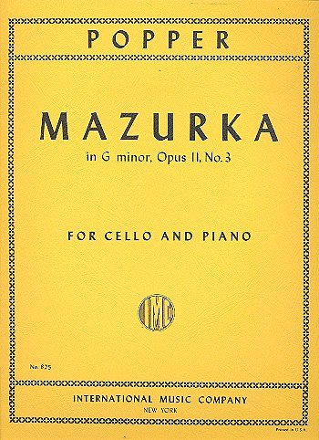 D. Popper: Mazurca Op. 11 N. 3 (Bu)
