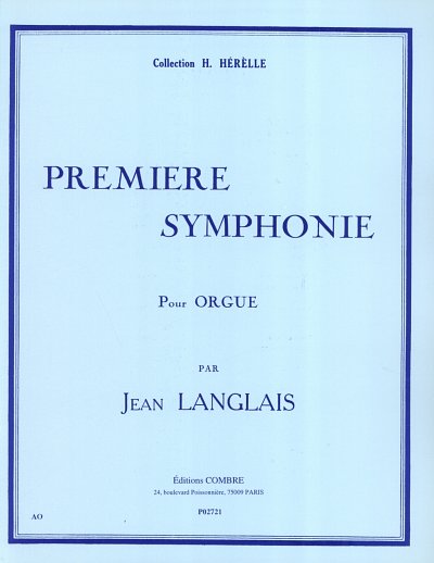 J. Langlais: Première symphonie, Org
