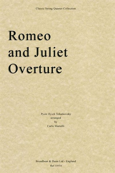 P.I. Tschaikowsky: Romeo and Juliet Overtur, 2VlVaVc (Part.)
