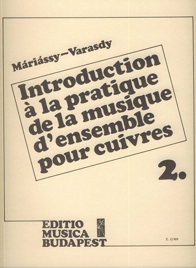 I. Máriássy: Introduction a la pratique de la, Blech (Pa+St)