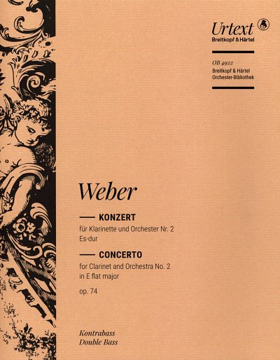 C.M. von Weber: Konzert Nr. 2 Es-Dur op. 74, KlarOrch (KB)