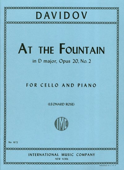 At The Fountain Op. 20 N. 2 (Rose)