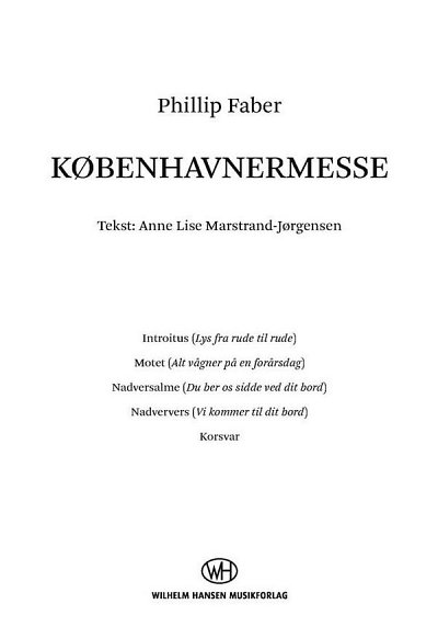 P. Faber: Kobenhavnermesse, GchOrg (Chpa)