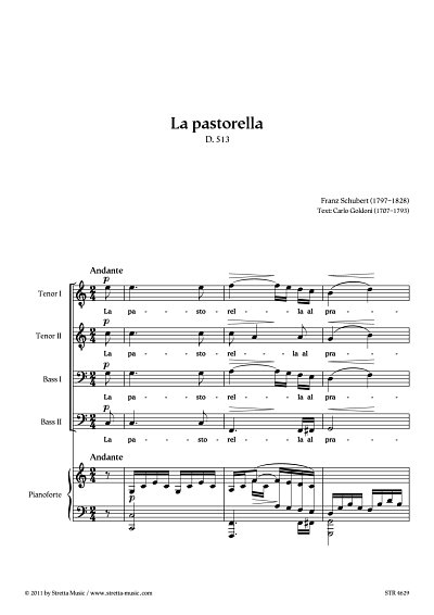 DL: F. Schubert: La pastorella D. 513
