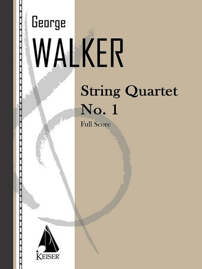 G. Walker: String Quartet No. 1, 2VlVaVc (Stp)