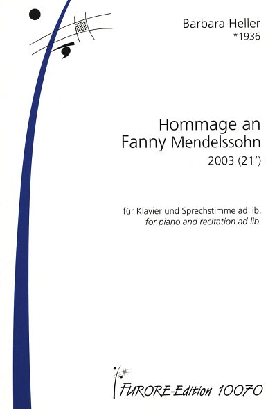 B. Heller: Hommage an Fanny Mendelssohn