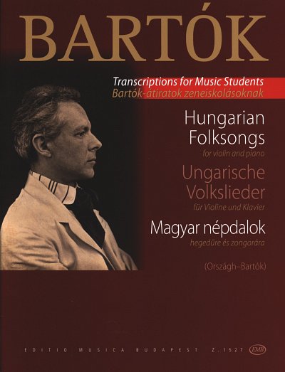 B. Bartók: Ungarische Volkslieder, VlKlav (KlavpaSt)