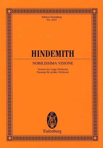 P. Hindemith: Nobilissima Visione, Sinfo (Stp)
