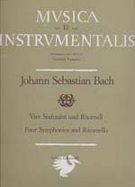J.S. Bach: 4 Sinfonien + Ritornell Aus Kantaten Musica Instr