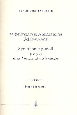Sinfonie g-Moll KV550 (1. Fassung, Sinfo (Stp)