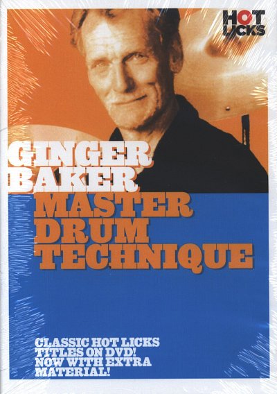 Baker Ginger: Hot Licks: Ginger Baker - Master Drum Technique Drums Dvd(0)