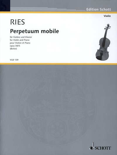 F. Ries: Perpetuum mobile op. 34/5 , VlKlav