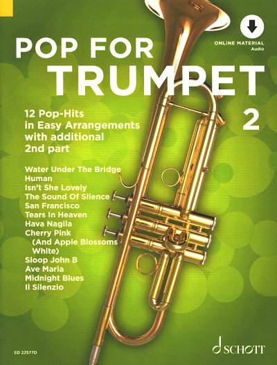 U. Bye: Pop for Trumpet 2, 1-2Trp (Sppa+Audiod)