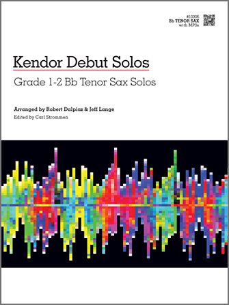 Kendor Debut Solos - Bb Tenor Sax with MP3s (+OnlAudio)