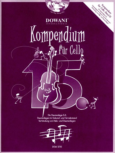 J. Hofer: Kompendium fuer Cello 15, Vc (+2CDs)