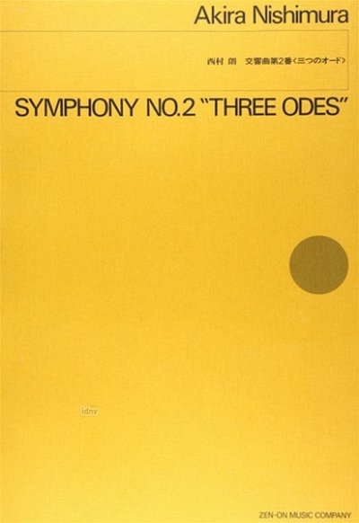 A. Nishimura: Symphony No. 2, Orch (Part.)