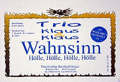 Klaus: Wahnsinn + Hoelle Hoelle Hoelle Hoelle