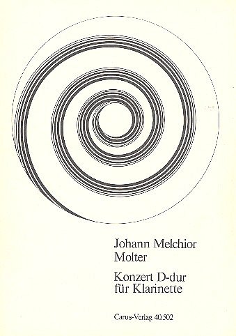 J.M. Molter: Klarinettenkonzert in D MWV 36 / Einzelstimme C