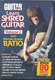 M.A. Batio: Learn Shred Guitar 2, E-Git (DVD)