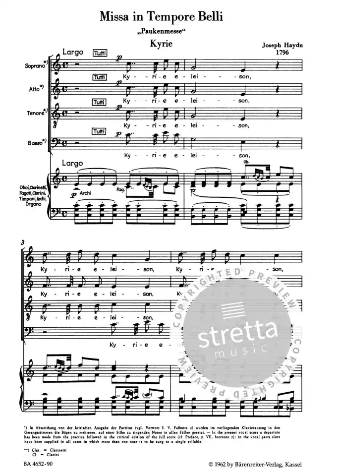 J. Haydn: Missa in Tempore Belli, 4GesGchOrchO (KA) (1)