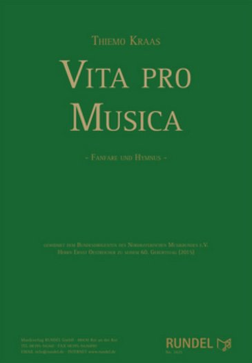 T. Kraas: Vita pro musica, Blaso (Pa+St)