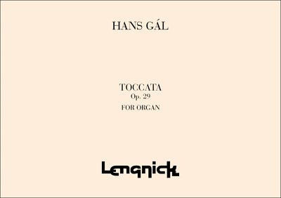 Toccata Opus 29, Org